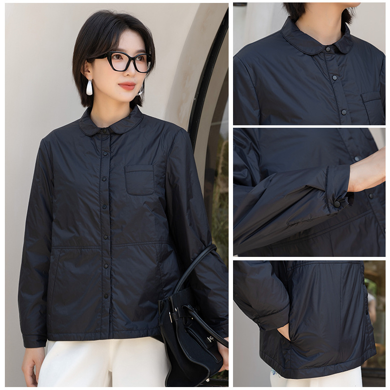 Ženska jakna, poliester, debela, dugi rukav, Zima 2025