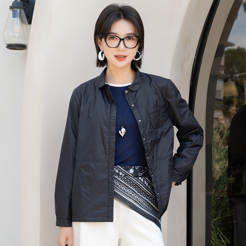 Ženska jakna, poliester, debela, dugi rukav, Zima 2025