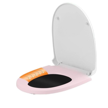 Inteligentný záchodový sedadlo s konštantnou teplotou, univerzálne zapájateľná vyhrievacia podložka na sedenie, tvar U a V, polypropylén, CE certifikát