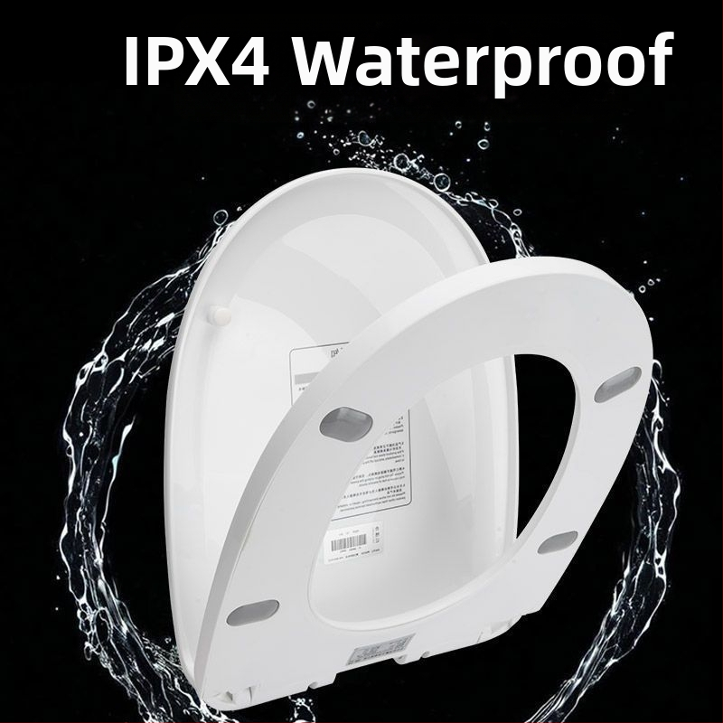 Inteligentný záchodový sedadlo s konštantnou teplotou, univerzálne zapájateľná vyhrievacia podložka na sedenie, tvar U a V, polypropylén, CE certifikát