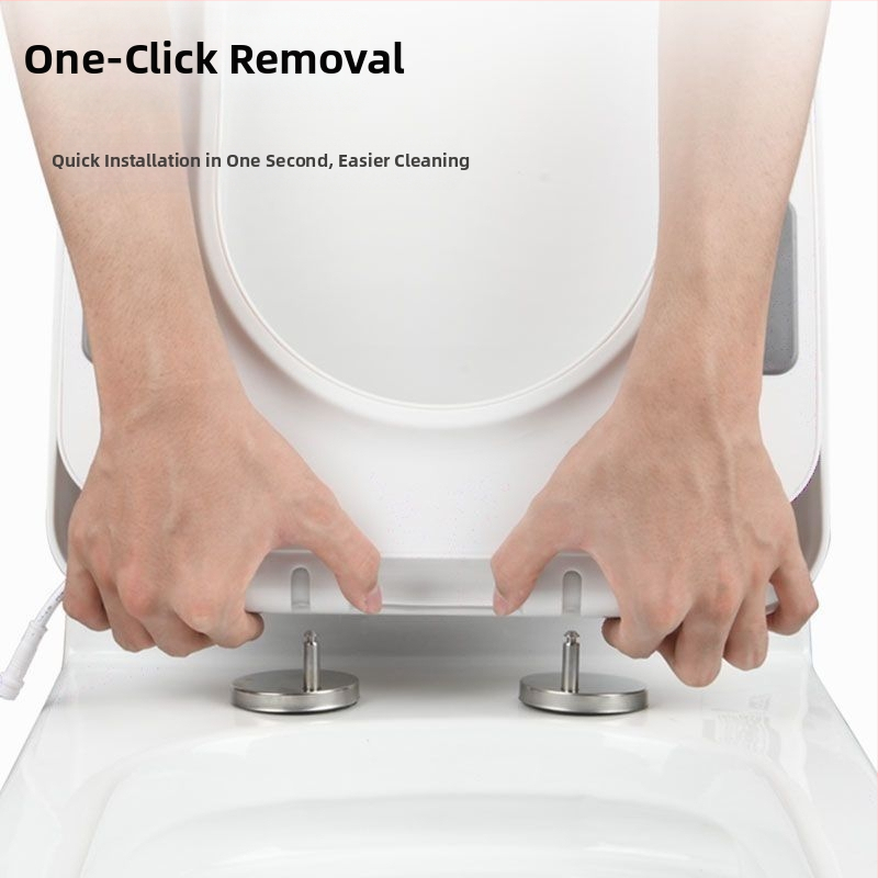 Inteligentný záchodový sedadlo s konštantnou teplotou, univerzálne zapájateľná vyhrievacia podložka na sedenie, tvar U a V, polypropylén, CE certifikát