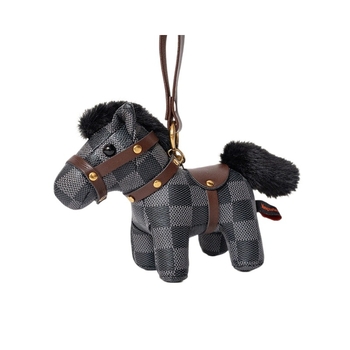 Плюшено мече – ключодържател, PU кожа, PP памук, персонализирани рисунки, за възраст 14+, унисекс