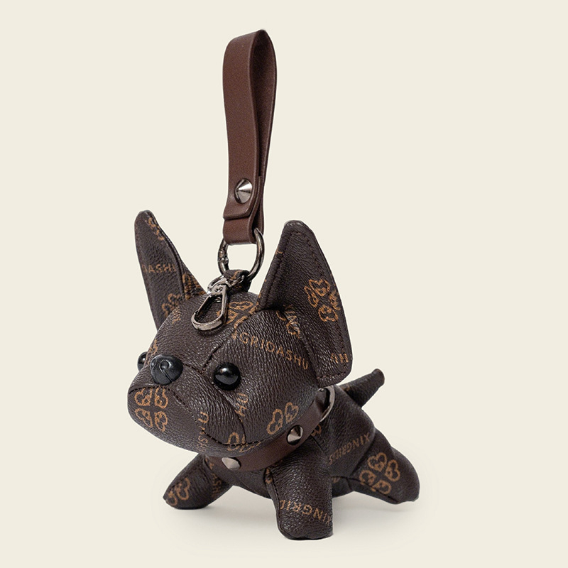 Плюшено мече – ключодържател, PU кожа, PP памук, персонализирани рисунки, за възраст 14+, унисекс