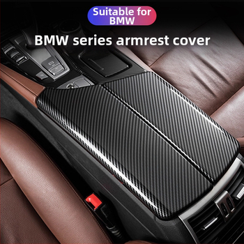 Kinracdine Capac din plastic pentru cotieră BMW – Compatibil cu Seria 3, Seria 5, Seria 7 și X1, X3, X5 – Capac decorativ pentru cutia centrală de depozitare