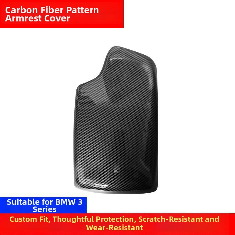 Kinracdine Capac din plastic pentru cotieră BMW – Compatibil cu Seria 3, Seria 5, Seria 7 și X1, X3, X5 – Capac decorativ pentru cutia centrală de depozitare