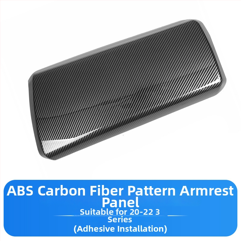 Kinracdine Capac din plastic pentru cotieră BMW – Compatibil cu Seria 3, Seria 5, Seria 7 și X1, X3, X5 – Capac decorativ pentru cutia centrală de depozitare