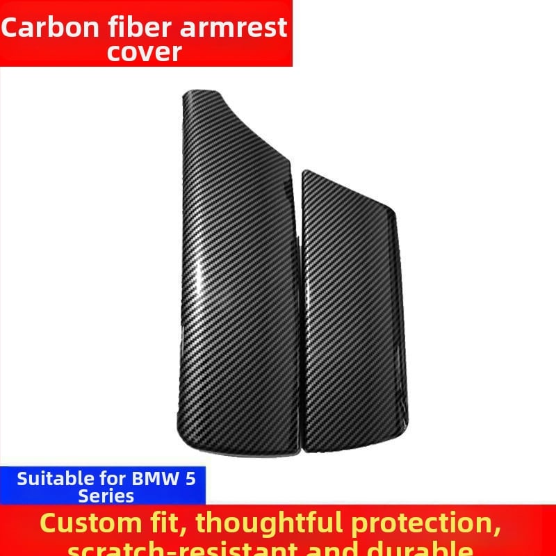 Kinracdine Capac din plastic pentru cotieră BMW – Compatibil cu Seria 3, Seria 5, Seria 7 și X1, X3, X5 – Capac decorativ pentru cutia centrală de depozitare