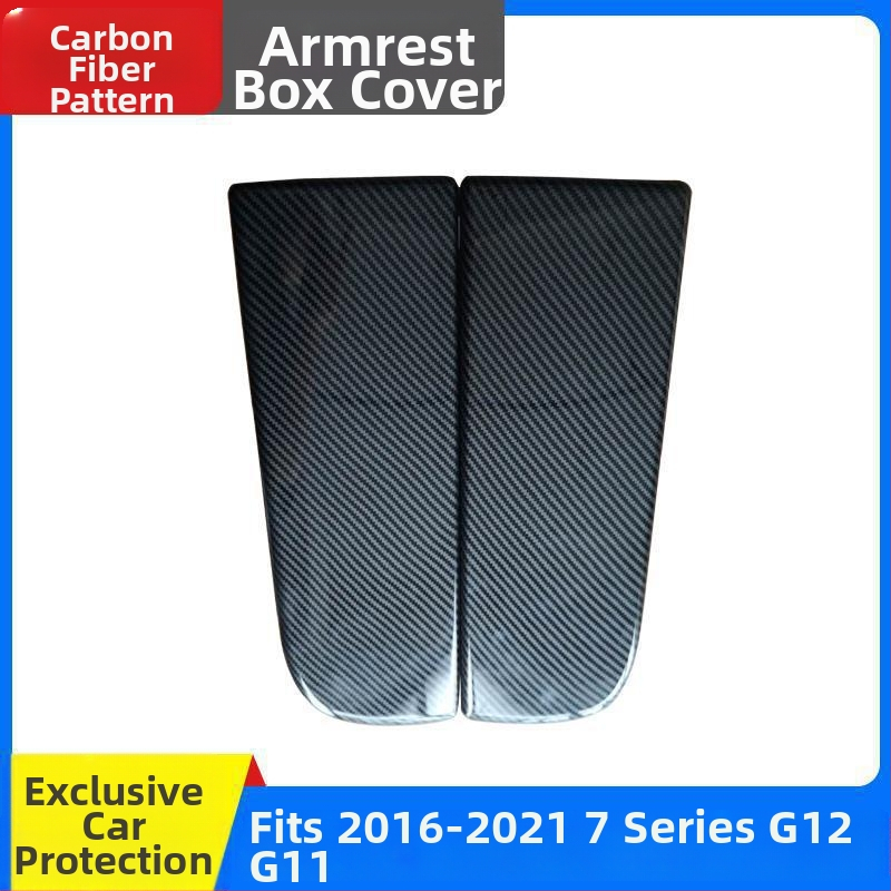 Kinracdine Capac din plastic pentru cotieră BMW – Compatibil cu Seria 3, Seria 5, Seria 7 și X1, X3, X5 – Capac decorativ pentru cutia centrală de depozitare