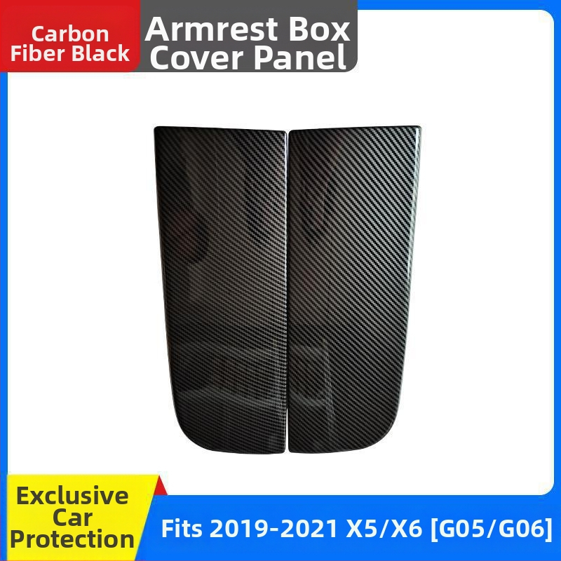 Kinracdine Capac din plastic pentru cotieră BMW – Compatibil cu Seria 3, Seria 5, Seria 7 și X1, X3, X5 – Capac decorativ pentru cutia centrală de depozitare