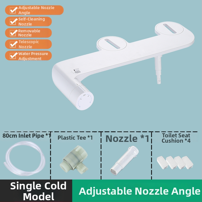 Okos WC-ülőke bidével — önkitisztító fúvóka, fenékmosás, női mosás, szifon öblítés, szétválasztott kialakítás