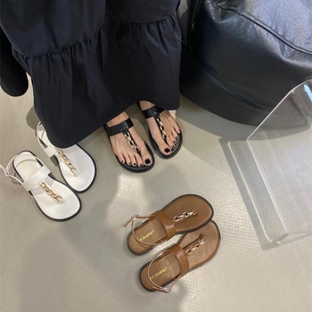 Sandale s remenčićima, mikrovlakna gornji dio, gumena potplat, kopča remena, korejski stil
