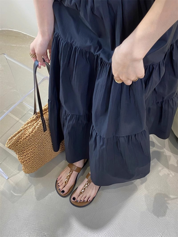 Sandale s remenčićima, mikrovlakna gornji dio, gumena potplat, kopča remena, korejski stil