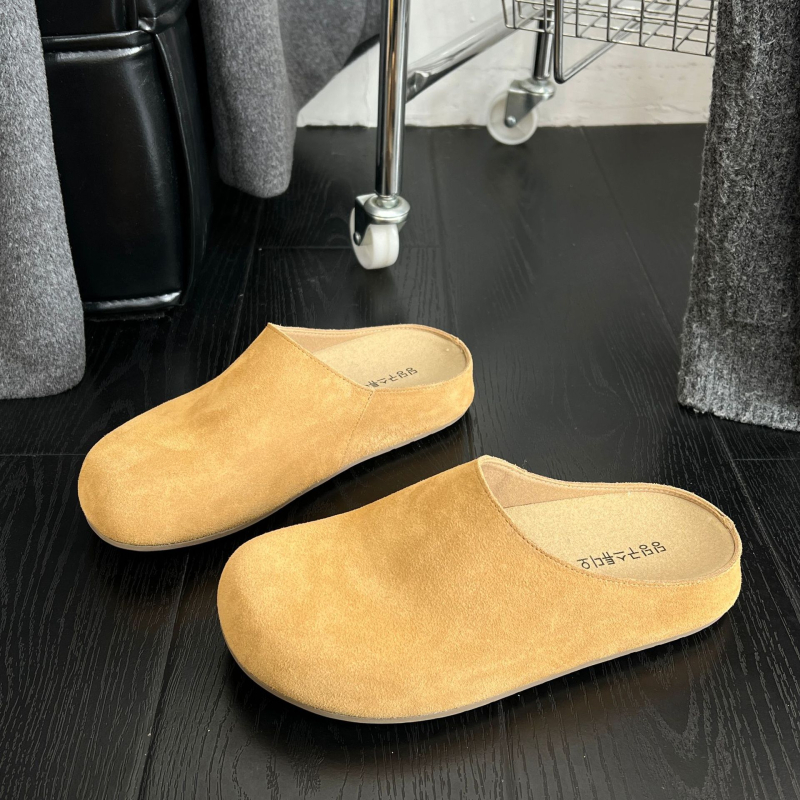 Ženske kožne casual cipele s zatvorenim prstom, gumeni potplat, ravna potpetica, debljina potplata 0–3 cm, slip-on
