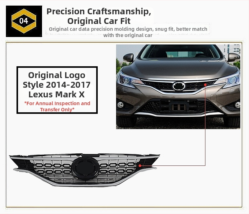 Μάσκα ψύξης αυτοκινήτου – Black Warrior στυλ – μεταλλική, εγκατάσταση στον ψύκτη