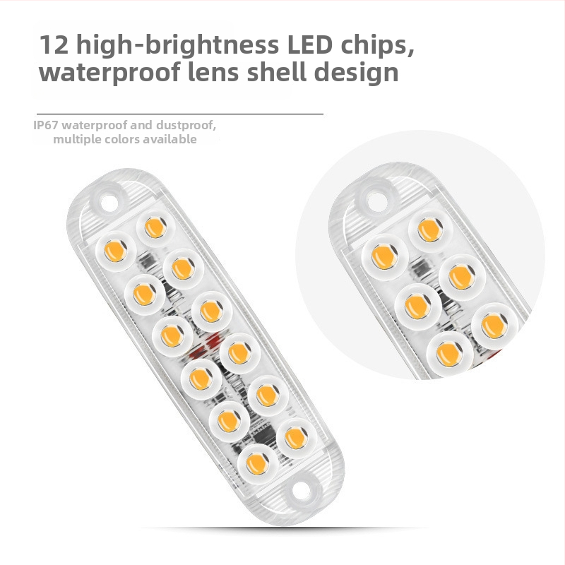 Φως πλαισίου για αυτοκίνητα και μοτοσικλέτες | εύρος τάσης 12–85 V | ισχύς 5 W | στερέωση με βίδες | θέσεις τοποθέτησης: πεντάλ, πίσω θύρα, μεσαία δικτύωση, σασί, οροφή