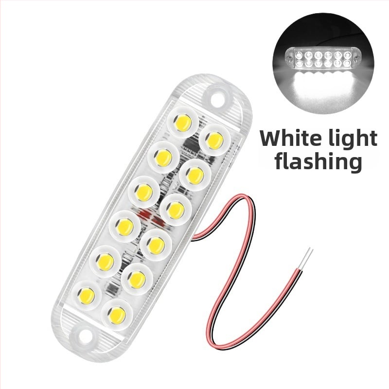 Φως πλαισίου για αυτοκίνητα και μοτοσικλέτες | εύρος τάσης 12–85 V | ισχύς 5 W | στερέωση με βίδες | θέσεις τοποθέτησης: πεντάλ, πίσω θύρα, μεσαία δικτύωση, σασί, οροφή