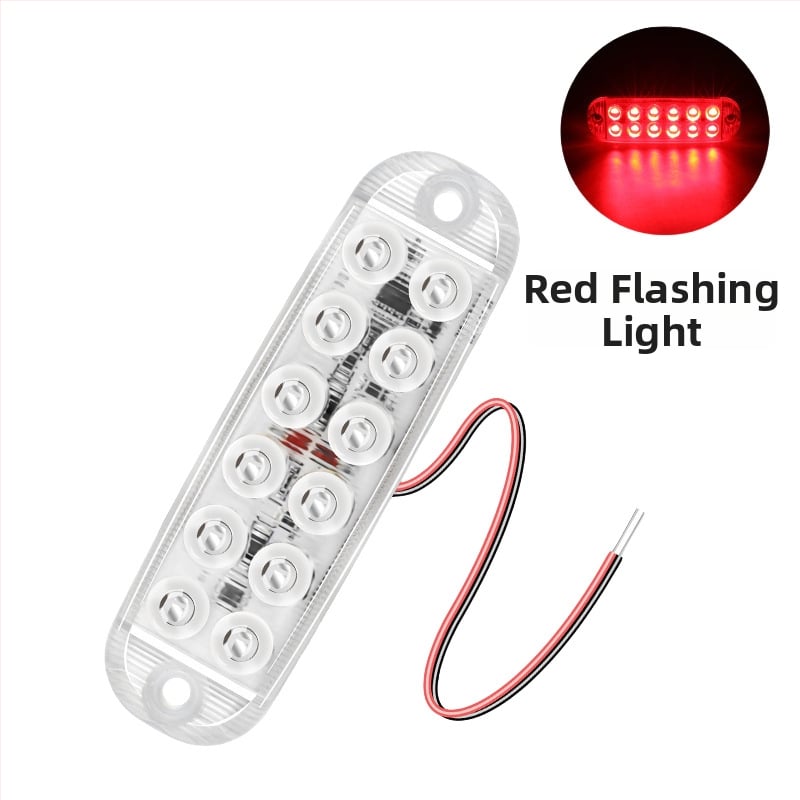 Φως πλαισίου για αυτοκίνητα και μοτοσικλέτες | εύρος τάσης 12–85 V | ισχύς 5 W | στερέωση με βίδες | θέσεις τοποθέτησης: πεντάλ, πίσω θύρα, μεσαία δικτύωση, σασί, οροφή