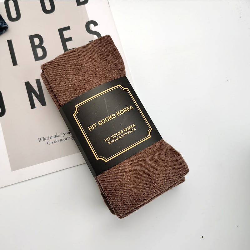 Καλσόν από βαμβάκι, ανύψωση γλουτών και διαμόρφωση σιλουέτας, μονόχρωμο, πλήρης μήκος, μεσαίο πάχος