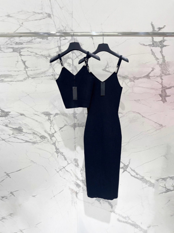 Pletena bodycon haljina bez rukava s dubokim V-izrezom, duga suknja, 3D uzorak, Lyocell 70–80%