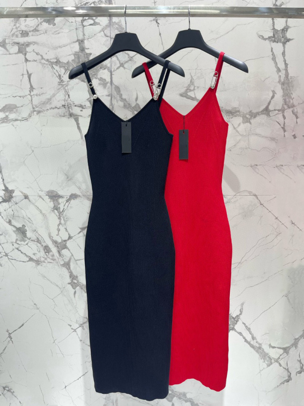 Pletena bodycon haljina bez rukava s dubokim V-izrezom, duga suknja, 3D uzorak, Lyocell 70–80%