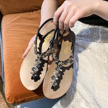 Γυναικείες ρωμαϊκές σάνδαλες – PU επάνω μέρος, PU σόλα, λουρί στον αστράγαλο