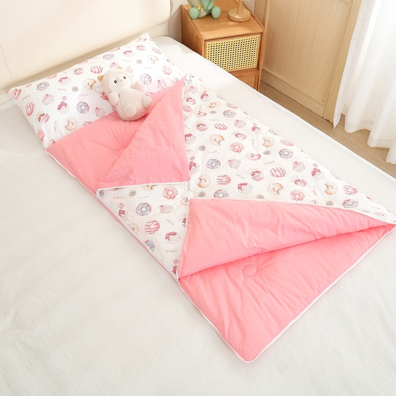 Dječji spavaći vreć s nogicama, za četiri sezone, 100% pamuk, punilo od vlakana, karikaturni motiv
