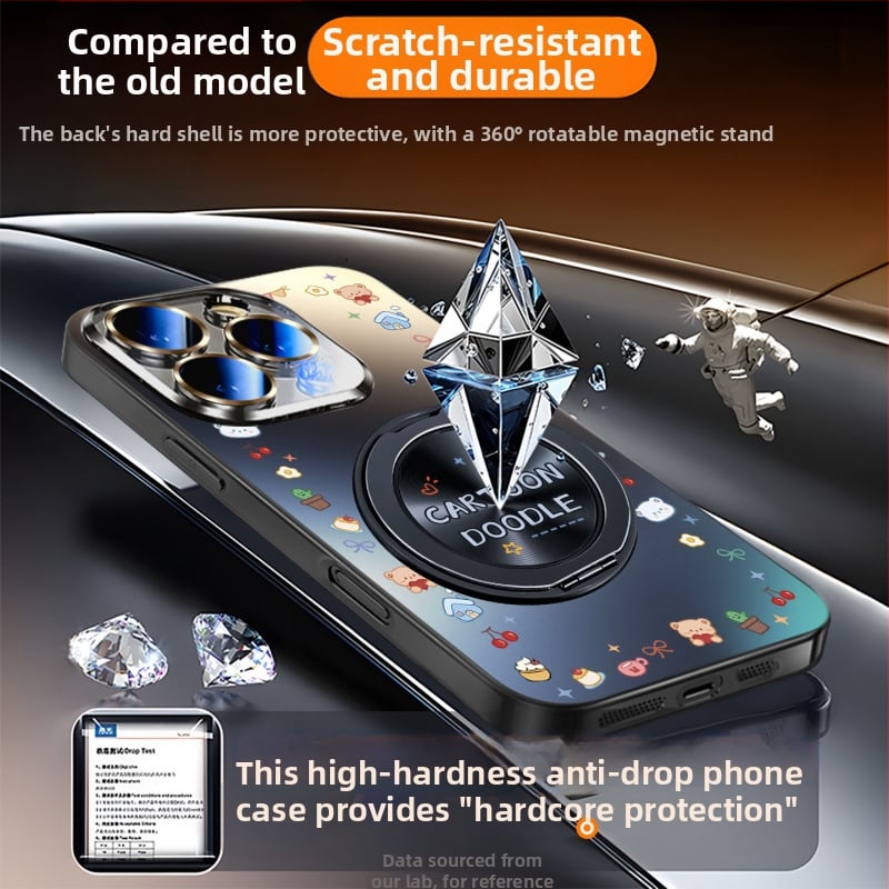 Orangeshine ochranný kryt s matným povrchom zo silikónovo-akrylového skla, protišmykový a odolný voči nárazom