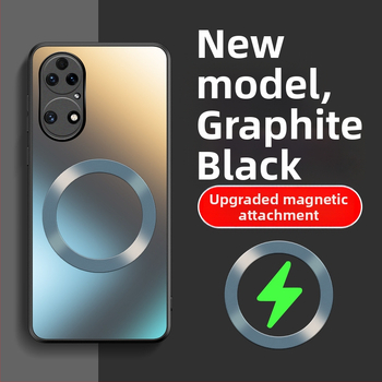 Kryt na Huawei P50 – matný povrch, PC materiál, MagSafe magnet, proti pádom