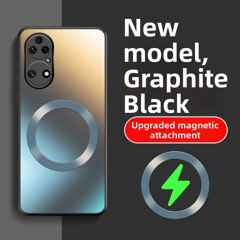 Kryt na Huawei P50 – matný povrch, PC materiál, MagSafe magnet, proti pádom