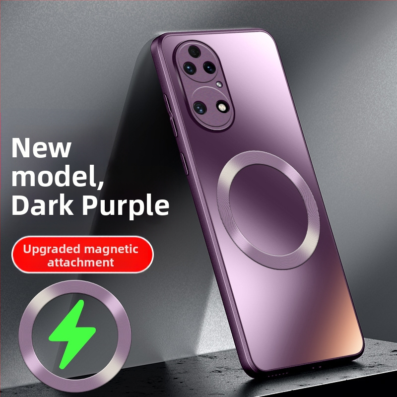 Kryt na Huawei P50 – matný povrch, PC materiál, MagSafe magnet, proti pádom