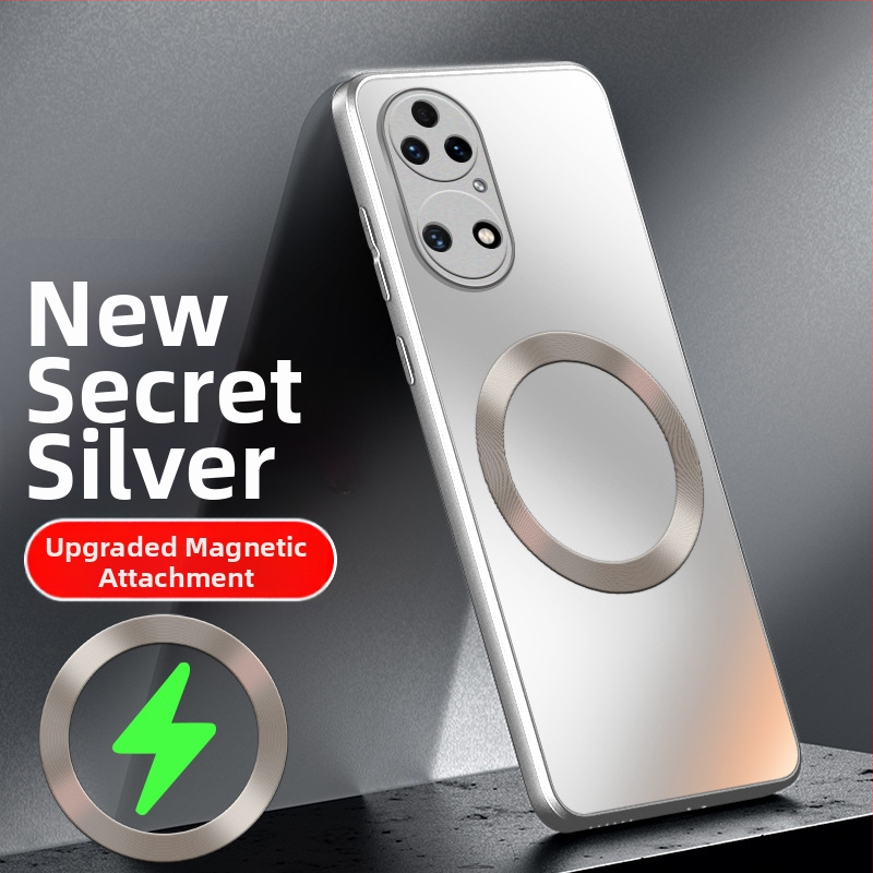 Kryt na Huawei P50 – matný povrch, PC materiál, MagSafe magnet, proti pádom