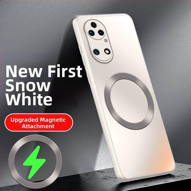 Kryt na Huawei P50 – matný povrch, PC materiál, MagSafe magnet, proti pádom