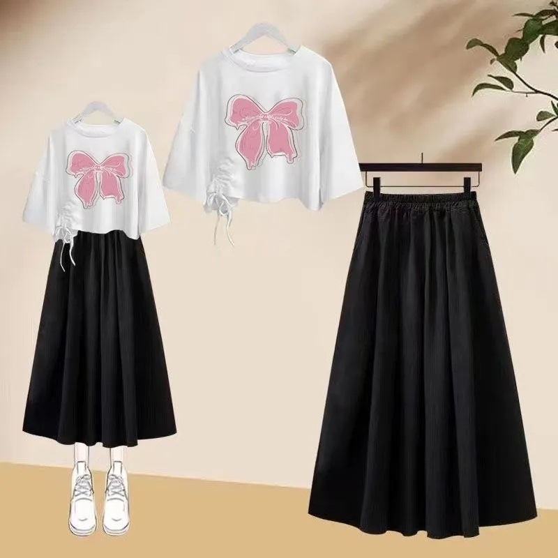 Φόρεμα κοριτσιών σε Α-γραμμή, πολυεστερικό ύφασμα 96-100%, καλοκαίρι 2023, για κορίτσια άνω των 8 ετών, γλυκό και φρέσκο στυλ.