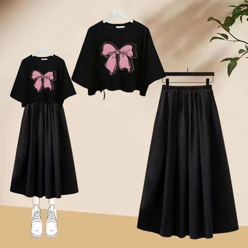 Φόρεμα κοριτσιών σε Α-γραμμή, πολυεστερικό ύφασμα 96-100%, καλοκαίρι 2023, για κορίτσια άνω των 8 ετών, γλυκό και φρέσκο στυλ.