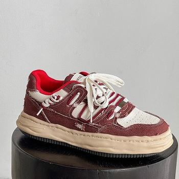 Adidași din canvas pentru bărbați, cu talpă groasă din cauciuc, șireturi, talpă interioară EVA