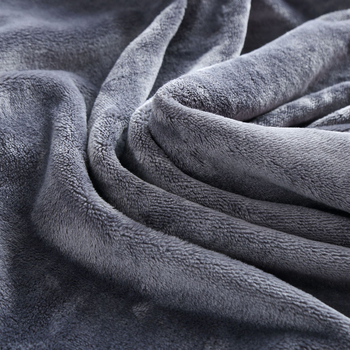 Flanel deka, poliester, 500–800 g, pogodna za sve sezone, moderni minimalistički stil