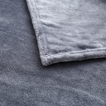 Flanel deka, poliester, 500–800 g, pogodna za sve sezone, moderni minimalistički stil
