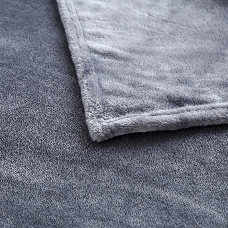 Flanel deka, poliester, 500–800 g, pogodna za sve sezone, moderni minimalistički stil