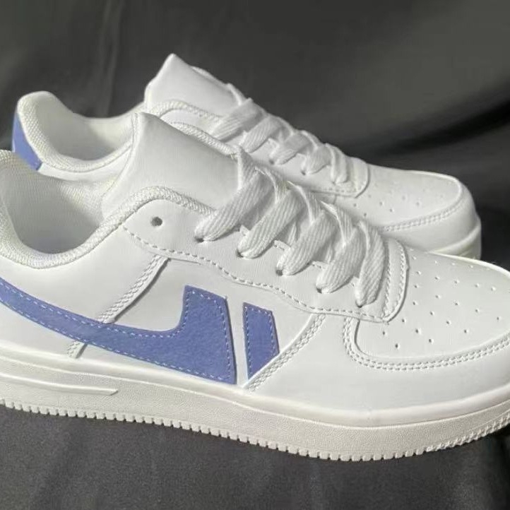 Adidași unisex cu șireturi, partea superioară PU, vârf rotund, toc mic 1–3 cm