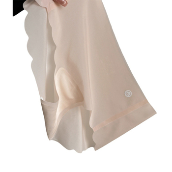 Ženske gaćice od ice silk, niski struk, s najlonskom podstavom, prozračne