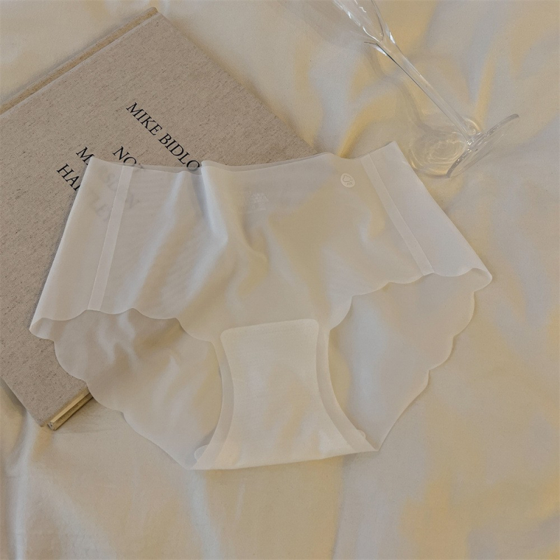 Ženske gaćice od ice silk, niski struk, s najlonskom podstavom, prozračne