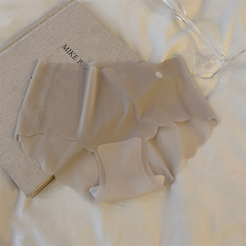 Ženske gaćice od ice silk, niski struk, s najlonskom podstavom, prozračne