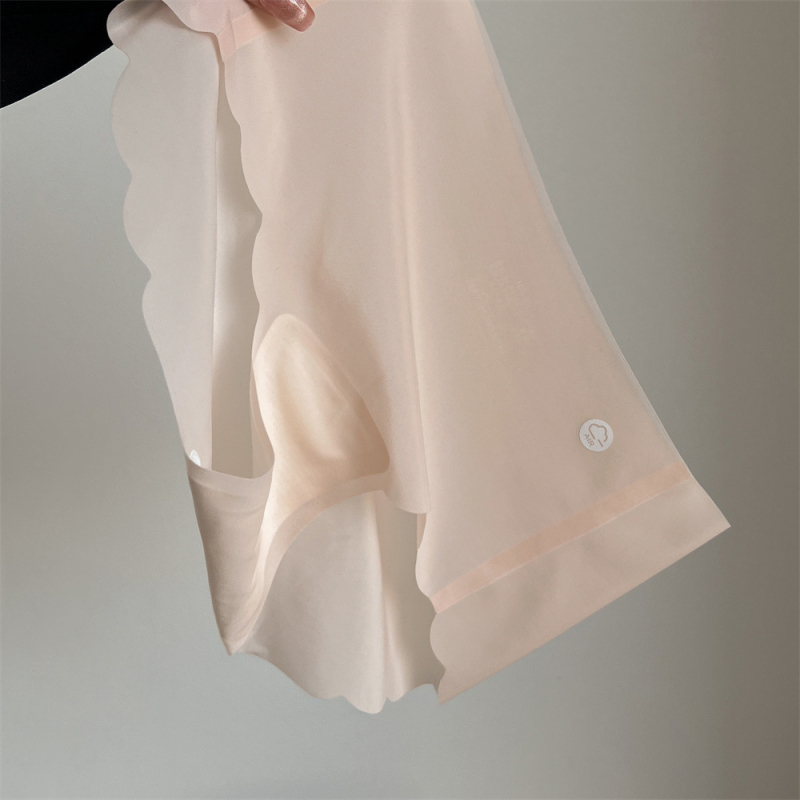 Ženske gaćice od ice silk, niski struk, s najlonskom podstavom, prozračne