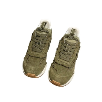 Γυναικεία δερμάτινα sneakers με χαμηλό προφίλ, επάνω μέρος από δέρμα, εσωτερικό από δέρμα, σόλα από καουτσούκ, αναπνέοντα και ελαφριά