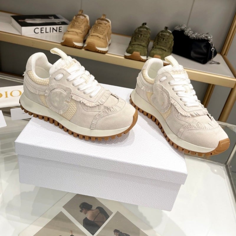 Γυναικεία δερμάτινα sneakers με χαμηλό προφίλ, επάνω μέρος από δέρμα, εσωτερικό από δέρμα, σόλα από καουτσούκ, αναπνέοντα και ελαφριά