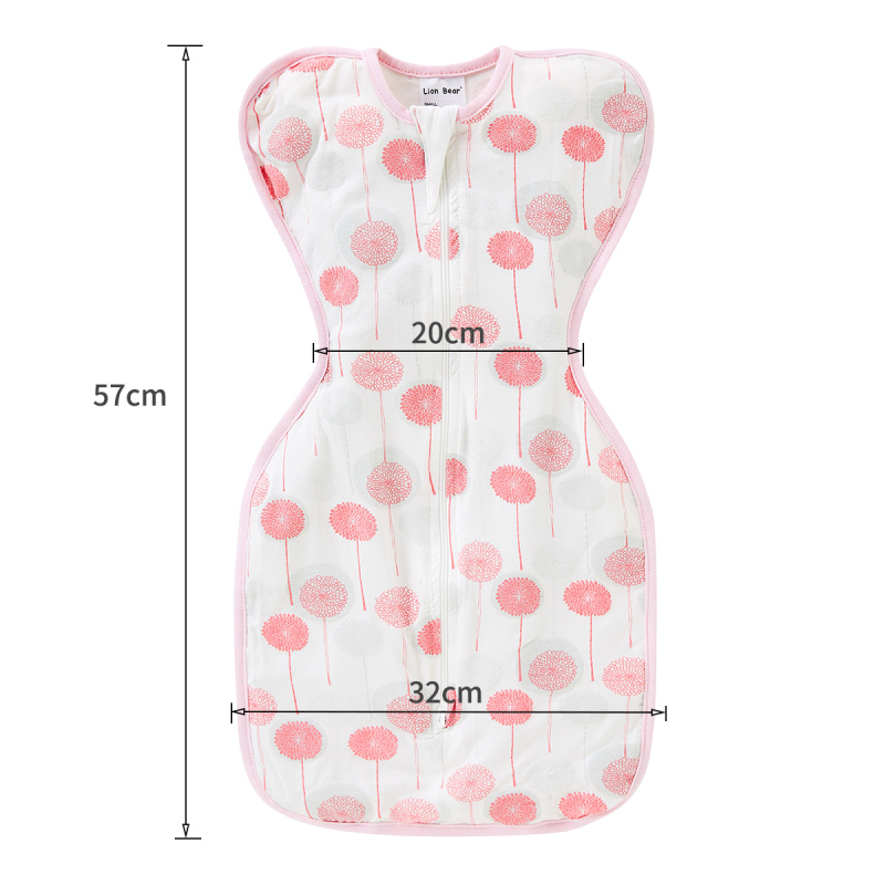 LionBear cocoon-stílusú babahálózsák bambusz rostból, belső réteg: pamut (≥95%), töltet: pamut.