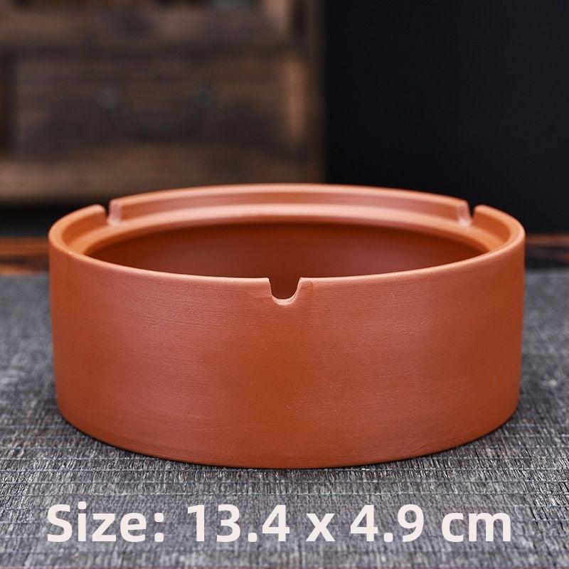 Керамичен пепелник с капак, гравиран, модел: стандартен, марка Kuncheng