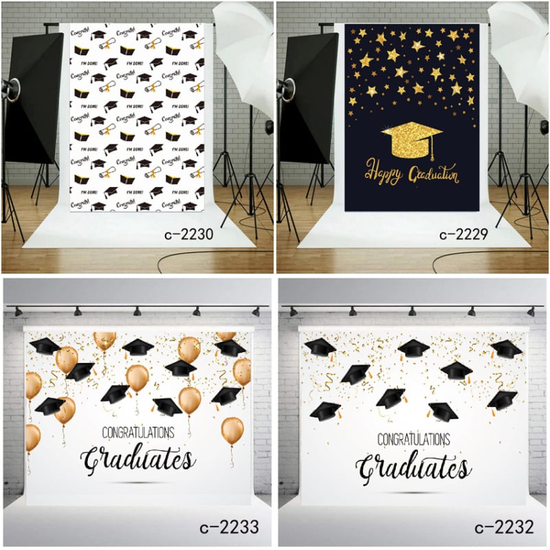 Background Cloth za Graduation Season Party – Mješavina vinila i pamuka; pogodan za fotografiranje proizvoda; težina 0.33 kg; model: Graduation Season Party Background Cloth; licencirana privatna etiketa: Da