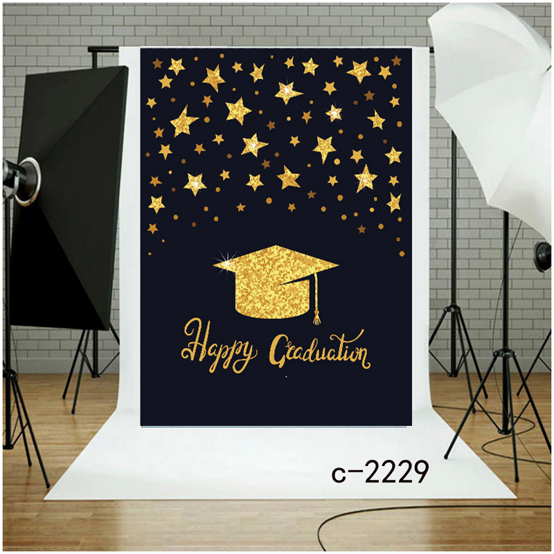 Background Cloth za Graduation Season Party – Mješavina vinila i pamuka; pogodan za fotografiranje proizvoda; težina 0.33 kg; model: Graduation Season Party Background Cloth; licencirana privatna etiketa: Da