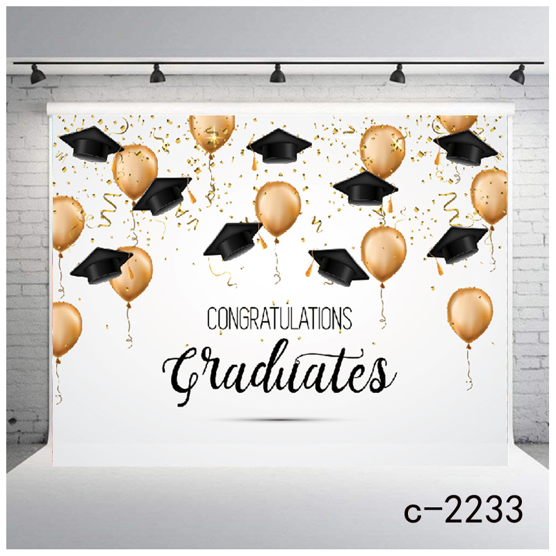 Background Cloth za Graduation Season Party – Mješavina vinila i pamuka; pogodan za fotografiranje proizvoda; težina 0.33 kg; model: Graduation Season Party Background Cloth; licencirana privatna etiketa: Da